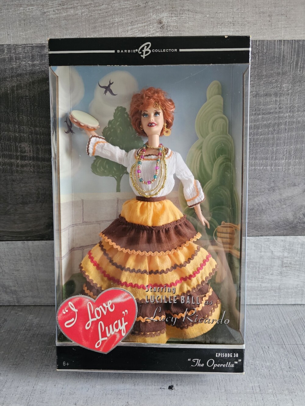 I Love Lucy The Operetta Lucille Ball As Lucy Ricardo Doll 2005 Mattel G8057 NEW